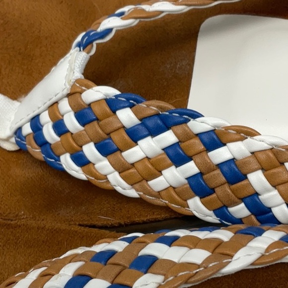 Ladies Agape woven flip flop sandals, size 9 - Picture 5 of 9